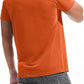 VEIISAR Premium V Neck T Shirts for Men - Modern Fitted Tees Vneck Undershirts