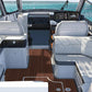 FOCEAN Boat Flooring EVA Foam Boat Decking Faux Teak Marine Flooring Boat Mat Boat Carpet Sheet for Motorboat RV Yacht Kayak Surfboard, 94.5"x 47.2"/35.4"/23.6"/15.7"