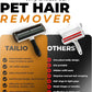 Pet Hair Remover with Fur Collector - Easy to Use Pet Hair Removal Tool - Cat & Dog Hair Remover for Couch, Furniture, Clothes, Bedding, Car - Reusable Lint Roller
