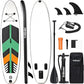 10' Inflatable Stand Up Paddle Board, Ultra-Light Wide Yoga Board for All Skill Levels with Premium SUP Paddleboard Accessories, 84L Waterproof Bag, Non-Slip Comfort Deck for Youth & Adults