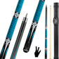 HomeSeason Pool Cue Stick 57" Billiard Cue Sticks Professional Low Deflection Pool Sticks