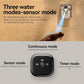 Stainless Steel Cat Water Fountain Wireless for Cats Indoor, Automatic Metal Dog Water Dispenser,Cordless Battery Operated Pet Drinking Fountain,Rechargeable Waterer with Motion Sensor 123oz, Gray