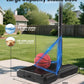 IGL Portable Basketball Hoop, 5.6-10FT Adjustable Basketball Goal System, 44 Inch Outdoor Basketball Hoop & Goals for Kids, Youth, and Adults in The Backyard, Driveway with PC Backboard