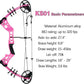 Youth Compound Bow Set 15-45 Lbs for Teens and Beginner, Package with Archery Hunting Equipment, Max Speed 260fps, Adjustable, Right Hand