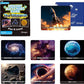 Menique Universe Memory Matching Game – 60 Cards (30 Pairs) – Bilingual Space Game with Planets, Stars & More – Educational for Kids and Adults
