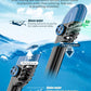 QingSong Full Face Snorkel Mask for Adults, Snorkeling Gear with Camera Mount, 180 Degree Panoramic View Snorkel Set Anti-Fog Anti-Leak