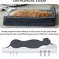 BFPETHOME Orthopedic Dog Beds for Large Dogs-Waterproof Sofa Dog Bed with Removable Washable Cover, Big Pet Bed with Waterproof Lining and Nonskid Bottom,Pet Bed for Large Dogs