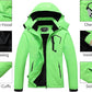 MOERDENG Women's Waterproof Ski Jacket Warm Winter Snow Coat Mountain Windbreaker Hooded Raincoat Jacket