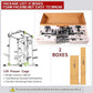 Power Cage Multi-Function Power Rack with Cable Crossover System,1800 LBS Capacity Squat Rack with Weight Bench,for Home Gym