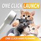 3 in 1 Cat Steam Brush, Self-Cleaning Anti-Static Pet Spray Hair Removal Comb for Cats with Release Button and Tank, Rechargeable Steam Brush for Shedding, Massage and Cleaning