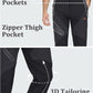 TACVASEN Men's Skiing Snow Pants Fleece Lined Waterproof Winter Insulated Hiking Pant for Outdoor Work Hunting Cargo