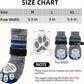 PUPTECK Non-Slip Dog Socks to Prevent Licking Paws, Double Sides Dog Boots & Paw Protectors Booties on Hardwood Floors Hot Pavement with Grippers, for Small Medium Large Senior Dogs, Navy Blue L