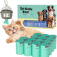 100% Compostable Dog Poop Bags, 270Count Value Pack, BPI Certified, Biodegradable Leakproof Thick Poop Bags for Dogs with Dispenser, Plant-Based, ASTM D6400 & EN 13432 Compliant Pet Waste Bag