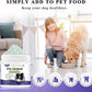 Dog Teeth Cleaning Powder, Pet Dental Powder -Dental Care, Dogs Breath Freshener with Probiotics for Tartar & Reduces Plaque & Bad Breath Teeth Cleaning for Small, Medium, Large Dogs 100g