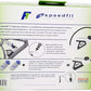 Speedfil F1 Bicycle Water Bottle, Hands-Free Frame Mounted Hydration System with Refill Port