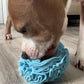 Medium Breed Snuffle Interactive Foraging Dog Puzzle Ball Toy Blue Large