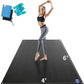 MRO Extra Large Yoga Mat, 12'x6'/9'x6'/7'x5'/6'x4' (9MM) Extra Wide and Thick Exercise Mats for Home Gym Workout, Non-Slip, Soft for Women and Men Fitness, Ideal for Barefoot Yoga, Pilates, stretching