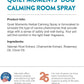 NaturVet Quiet Moments Herbal Calming Room Spray Dog Supplement – Ideal for Cars, Dog Crates, New Environments – Helps Reduce Pet Stress, Storm Anxiety, Motion Sickness – 8 Oz.