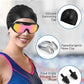 Swim Goggles with Nose Clip, Ear Plugs & Swim Cap, Anti-Fog UV Protection Lens, Leakproof Adjustable Strap for Adult