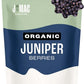 J MAC BOTANICALS, Organic Whole Juniper Berries, Certified USDA Organic, juniper for herbal infusions, seasoning beef, pork, turkey brine, soups, cocktail bombs