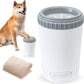 Dog Paw Cleaner with Absorbent Towel, Dog Paw Washer, Muddy Paw Cleaner, Dog Foot Cleaner, Plunger Style Dog Paw Washer, Paw Cleaner for Dogs, Suitable for Small Breed & Medium Breed Dogs