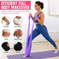 WALITO Resistance Bands for Working Out, Exercise Bands for Women and Men, Workout Bands for Physical Therapy, Stretch, Recovery, Pilates, Rehab, Strength Training and Home Gym