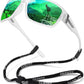 STORYCOAST Polarized Sports Sunglasses for Men Women Unbreakable Frame Cycling Fishing Driving