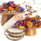 Natural Ear of Grain Flower&Herb Bedding Mate Habitat Decor, Adding Fun Hamster Accessories for Hamsters Gerbils Lemming