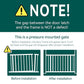 Babelio Baby Gate, 29-48 Inch Auto Close Pet Gate, Easy Install Pressure-Mounted Safety Gate, Extra Wide Pet Gate for Stairs and Doorways, 2 Pack White