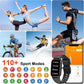 Smart Watch (Answer/Make Call), 2025 New Fitness Tracker for Men Women 1.57” HD Fitness Watch, Heart Rate/Sleep Monitor/Pedometer/Calories, 113+ Sports IP68 Waterproof Activity Tracker for Android iOS