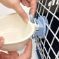 Choco Nose Patented Travel Crate No-Drip Water Bottle/Feeder and Detachable Food Dish Bowl Set for Dogs/Puppies/Cats/Rabbits and Other Small Sized Animals. 10.2 Oz. Nozzle 16mm, (C590 C607)