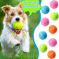 Skylety 40 Pcs 2.5 inch Squeaky Tennis Balls Bulk for Dogs Bouncy Floatable Tennis Balls Dog Playing Supplies Training Interactive Fetch Toys for Small Medium Puppy Exercise and Practice (Multicolor)