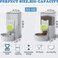 kathson Rabbit Gravity Auto Feeder Set 35oz Hanging Automatic Food Water Dispenser Cage Automatic Feeder Set for Rabbit Chinchilla Guinea Pig Hedgehog Ferret Kitty Puppy (Green)