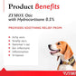 ZYMOX Enzymatic Ear Solution with 0.5-Percent Hydrocortisone, for Dog & Cat, 1.25 oz