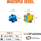 Max Fusion with Nike Grind, Arlee Pop It Dog Toy, Chew Toy for Play, Fetch, Tug, M