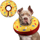 Supet Inflatable Cone Collar Alternative After Surgery, Neck Donut for Recovery, Soft E-Collar for Neuter - Small Medium Large Dogs