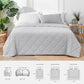 Cozy Bliss Cooling Blanket for Hot Sleepers, Q-Max 0.4 Cooling Comfort Queen Size, Cold Blankets for Night Sweats Sleeping, Ultra-Cool Lightweight Breathable Summer Blanket for Bed