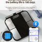 Scale for Body Weight - 8 Electrodes High Precision Digital Scale for BMI - 46 Body Composition Metrics - Bluetooth Bathroom Scale with LED for Home/Fitness