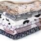 6 Pcs Absorbent Guinea Pig Blankets Washable Small Animal Fleece Bedding Cage Liners Reusable Pet Pee Pad Sleep Mat Pad Cover for Hamster Ferret Rabbit Chinchilla Hedgehog (16"x24")