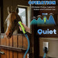 Cordless Horse Clippers, Professional Pet Grooming Clippers, 2 Speed Pet Trimmer with 4 Magnetic Guide Comb, Detachable Blade, Low Noise< 50db for Horse,Pony,Cat,Dog,Goat