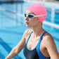 Firesara Fabric Swim Cap, High Elasticity Swimming Cap Keeps Hair Clean Breathable Fit Both Long Hair Short Hair, Swim Caps Woman Girls Men Kids One Size Hat