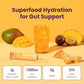 Blume SuperBelly Gut Health and On-The-Go Hydration Packets, Sugar-Free, with Prebiotics, Probiotics, Apple Cider Vinegar, Vitamin C, and Electrolytes, Mango Passion Fruit, 15 Sticks