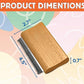 Jocomb Wooden Deshedding Brush for Dogs, Cats & Horses - Gentle Grooming Tool for Thick, Short & Wiry Coats - Dematting Pet Brush for Shedding Control & Comfort