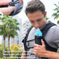 Running Vest for Women Men, USA Original Patent, Adjustable Chest Straps Running Hydration Vest with 500ml Soft Flask, Lightweight Reflective Hydration Backpack for Marathon