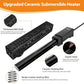 hygger Aquarium Heater, Upgraded Ceramic 25W/50W Small Fish Tank Heater with Digital LED Controller, Fast Heating, Precise Temperature Control, Turtle Tank Heater for Freshwater/Saltwater