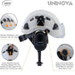 UNINOVA Arborist Helmet Forestry Helmet Chainsaw Helmet with Visor and Earmuffs,OSHA Safety Hard Hat Helmet for Logging Trimming Mowing Climbing Tree Service Garden Work