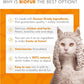 BIOFUR: Omega 3 Supplement for Cats & Dogs - Puppy Essentials & Dog Allergy Relief - Vitamins, Minerals for Feline & Canine Skin, Coat Health, Nutrition, Well-Being, Orange