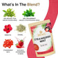 BREWIX, Strawberry Mint Tea Bags (25 Plant Based Tea Bags), Made with - Black Tea, Hibiscus, Spearmint, Fennel, Strawberry | Caffeinated & Sugar-Free