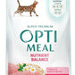 Optimeal Natural Dry Cat Food for Adult Cats - Proudly Ukrainian - Tasty and Nutritional Cat Food Dry Recipe with Immunity Support for Healthy Felines (3.3 lbs, Turkey & Barley)