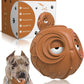 Giggle Ball for Dogs Owl Dog Toys for Aggressive Chewers Medium Large Dogs Fun Gift for Dog Natural Rubber Herding Ball for Dogs Cute Owl Hoot Brown New